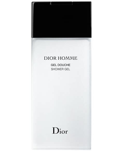 Macy's Dior shower gel